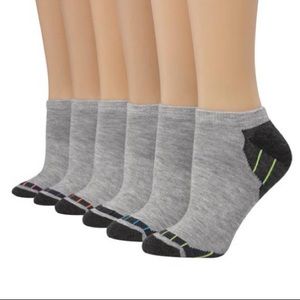 🔥5/$25🔥Hanes X-Temp Comfort Fit No Show Socks - 6pairs